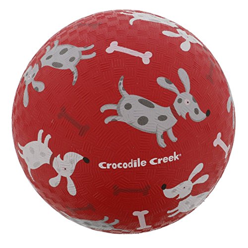 Playground Ball - 7" Rubber Sports Ball - PVC, BPA, and Vinyl-Free