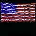 American Flag Lights with 420 Super Bright LEDs,KAZOKU Waterproof Led Flag Net Light of The United States for Yard,Garden Decoration, Festival, Holiday, Party Decoration,Christmas Decorations primary