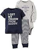 Carter's Baby Boys' 3 Piece Charm Set (Baby)