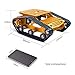 XiaoR Geek Smart Robot Car Tank Chassis Kit Aluminum Alloy Big Platform with 2WD Motors for uno/Raspberry Pi DIY Remote Control Robot Car Tools- Upgraded Version