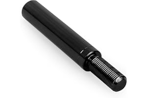 Tongze 3 Inch Shifter Extension, M12x1.25 Gear Shift Knob Extender Lever Compatible for Subaru WRX Ford Toyota Scion, Universal Fits for 5 & 6 Speed Manual Car Truck(Black)