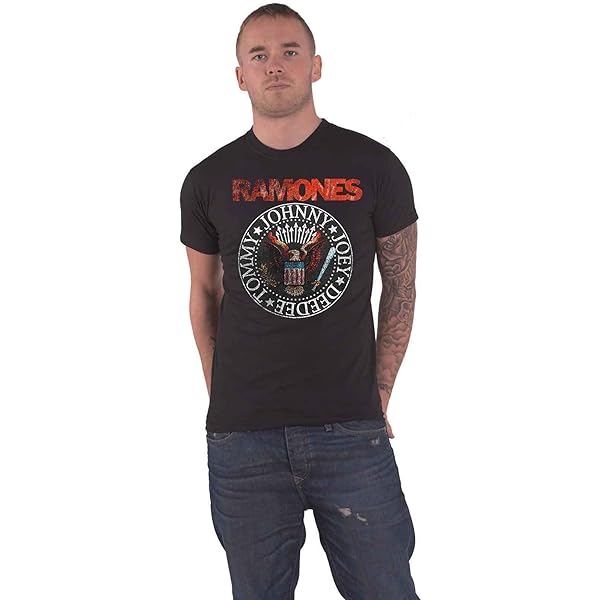 Ramones Presidential Seal Oficial Camiseta Para Hombre