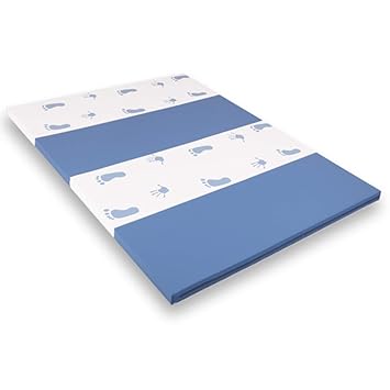 blue play mat