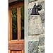Westinghouse 6204300 Wall Lantern, 1-Pack, Amber Bronze