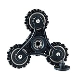 Fidget Spinner Toy, Hand Tri Finger Spinner Stainless Steel Bearing Spinner,for ADD, ADHD, Anxiety,and EDC Figit Spinner