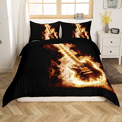Homewish Ensemble de housse de couette 155 x 220 cm pour garçons et filles avec 1 taie d'oreiller pour la maison et la chambre à coucher