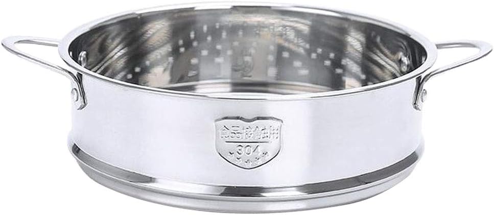 P Prettyia Edelstahl Dampfgarer Dämpfeinsatz für Kochtöpfe - 16 cm ...