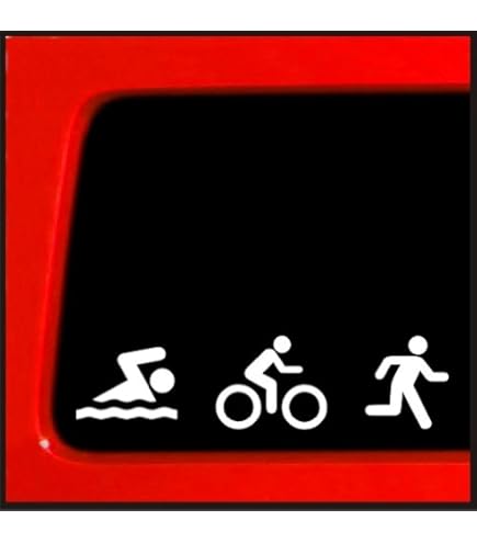 Triathlete Definition Quote Funny Bumper Sticker - Vinyl Decal 5 Inches, Waterproof & UV Resistant For Car, Laptop, Window - View #10