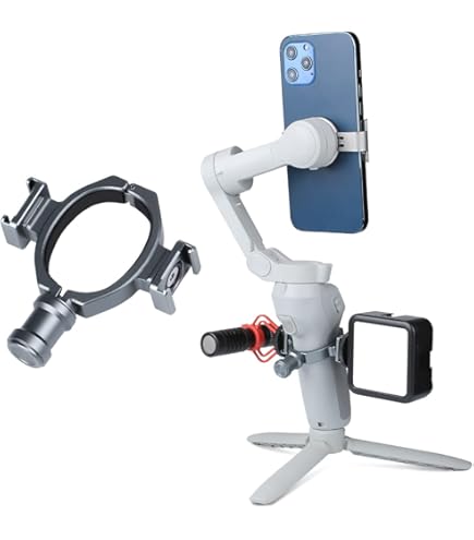 Amazon.com : OM 6 5 Cold Shoe Microphone Mount Ring Clamp Adapter