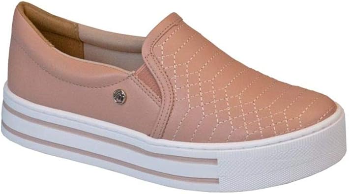 tênis feminino flatform elástico em x via marte