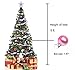 Yoland 24ct Barrel Plating Multicolor Christmas Ball Ornaments (40mm/1.57'' in) (Pink)