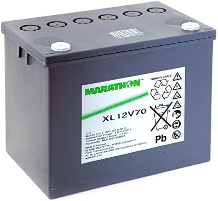 GNB Marathon XL - Sealed lead acid battery MARATHON XL12V70 12V 71.8Ah M6-F