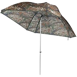 Vtk Fishing – Parapluie De Pêche Camo 250 – Oxford – Aluminium – Superior