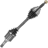 Detroit Axle - Front Left CV Axle for 2011-2019 Ford Explorer | 2013-2019 Police Interceptor Utility, Driver Side CV Axle Shaft Assembly 2012 2013 2014 2015 2016 2017 2018 Replacement