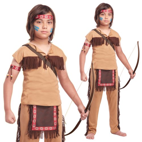 California Costumes Native American Brave Child Costume