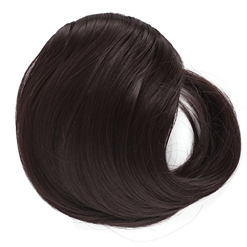 UPC 700381565487, OneDor® Side Swept Clip in Clip on Hair Bang Hair Extension Hair Piece (4#-Dark Brown)