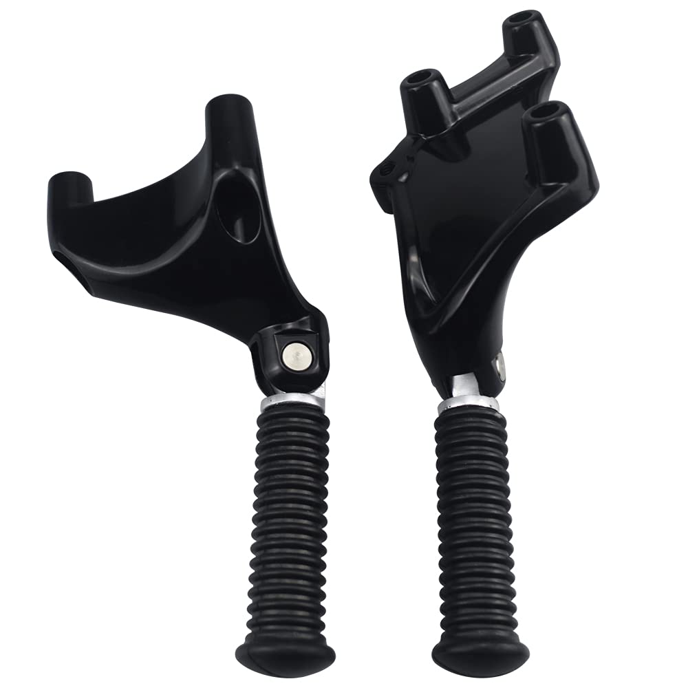 Photo 1 of WOWTK Passenger Footpeg w/Mount Kit,Rear Passenger Footrests Pedal w/Mount Kit for Harley Sportster Forty-Eight 48 Seventy-Two 72 883 1200 2014-2022,Black