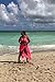 Kisscynest Women's 3 Piece High Waisted Halter Bikini Swimsuit Cover Ups Set Rose Red XL