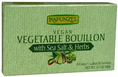 Rapunzel USA Organic Vegetable Bouillon with Herbs, 3.10 Ounce -- 12 per case. by Rapunzel USA