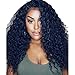 Dolago 360 Lace Frontal Wig Deep Wave for Black Women, Glueless 180% Density 360 Lace Front Wig Brazilian Virgin 100% Human Hair Wigs Pre Plucked with Baby Hair Natural Color(Deep Wave, 22inch)