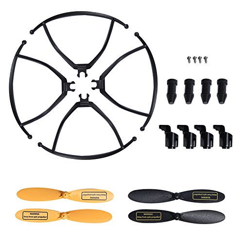 Holyton Spare Parts Crash Pack Accessories Kits for Holy Stone HS150 Racing Drone Quadcopter