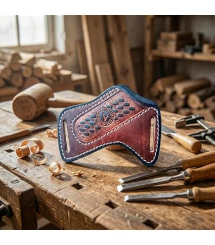 Amazon.com: Custom left hand cross draw knife sheath for a buck