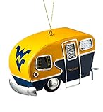 Team Sports America Metal West Virginia Mountaineer Camper Ornament