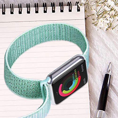 image for ATUP Compatible Apple Watch Band 38mm 40mm 42mm 44mm, Soft Breathable 