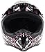 Typhoon Helmets Typhoon ATV Motorcycle Helmet with Goggles & Gloves - DOT Certified Off-Road Racing Protection Gear Set for Adults/Teens - Durable MX Combo Pack