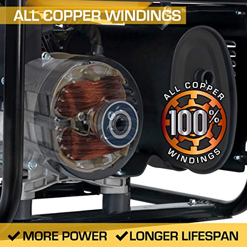 DuroStar DS4000S Portable Generator, Yellow/Black Pricepulse