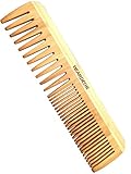 Beard Comb Handcrafted by Beardeur - Wide & Fine Toothed Hair Comb