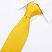 AINOW Smart Casual Vintage Mens Skinny Knit Tie Necktie (Light Yellow)