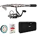 PLUSINNO Fishing Rod and Reel Combos Carbon Fiber Telescopic Fishing Rod with Reel Combo Sea Saltwater Freshwater Kit Fishing Rod Kit …