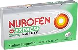 Nurofen Express 256mg Ibuprofen 16 Tablets Pain Relief Headache Sinus Migraine view 5
