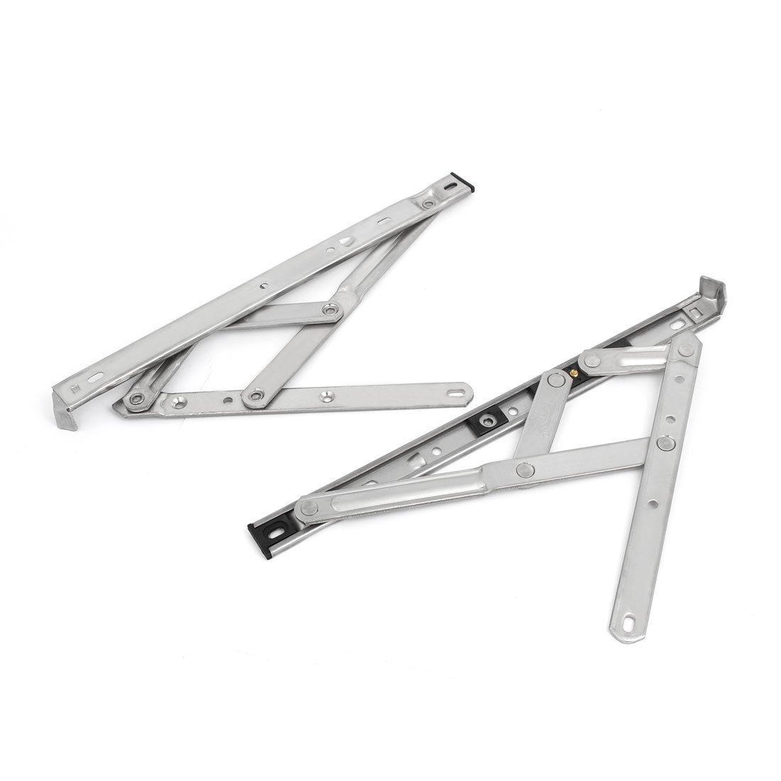 uxcell 304 Stainless Steel 12inch Casement Window Friction Hinge 4 Bar
