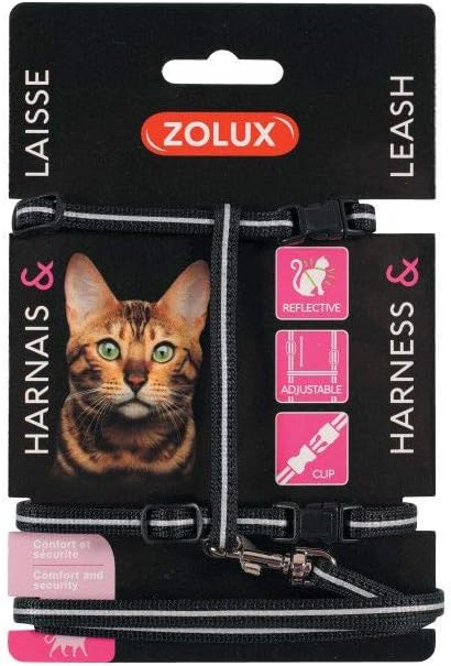Zolux Harnais Laisse Noir Pour Chat Amazon Fr Animalerie Zolux Harnais Laisse Noir Pour Chat Amazon Fr Animalerie