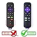 Protective Case for Roku Express HD/Express+,Roku 2 (4210R),Roku LT,Premiere,RC83,Streaming Stick RC41,3800RT,TCL TV R655 Remote Case Light Weight Shock Proof Silicone Remote Cover(Glow in Dark Blue)