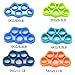 Hand Grip Strengthener Finger Stretcher Strength Trainer for Forearm Exercise/Guitar Finger Strengtheners/Rock Climbing Grips-6 Set (6 PCS Finger Stretchers)
