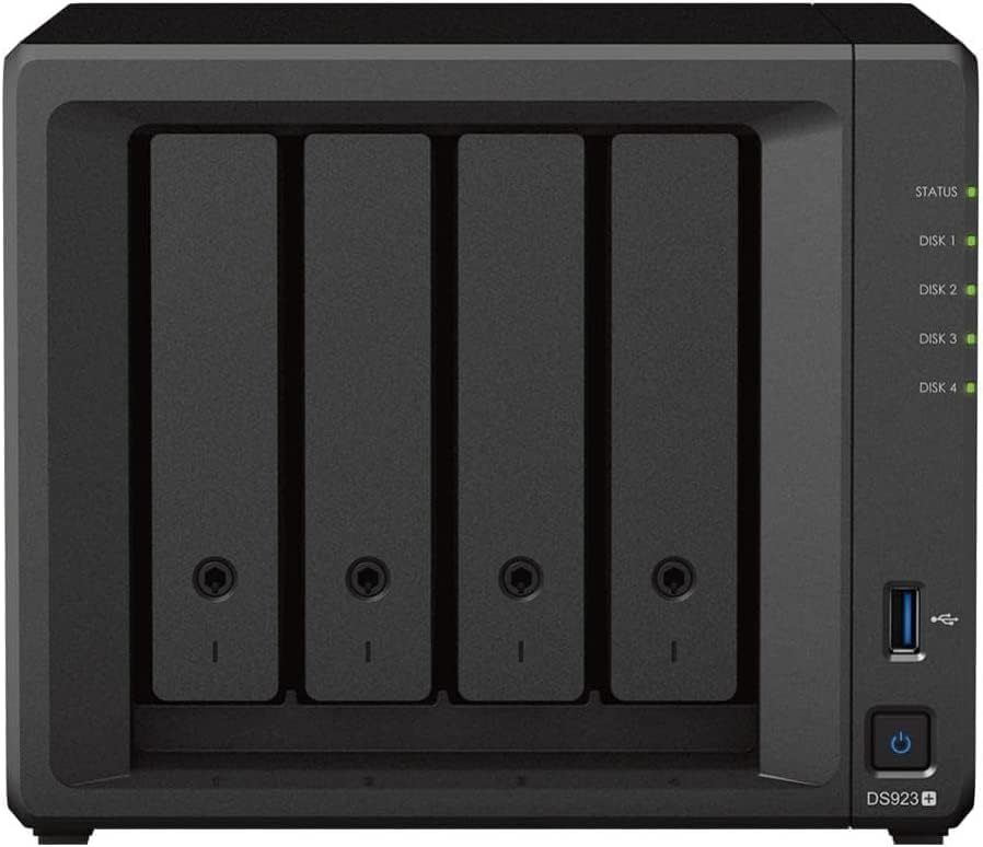 Synology DS923+ 24TB 4 Bay Desktop NAS 4x 6TB Western Digital Red Plus Drives