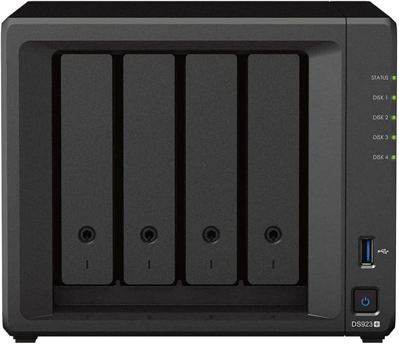 Synology DS923+ 24TB 4 Bay Desktop NAS 4x 6TB Western Digital Red Plus Drives