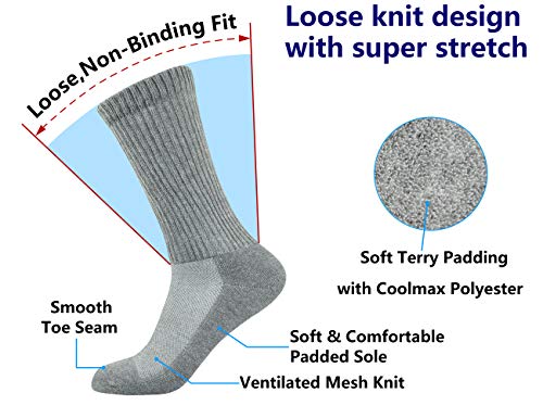 1 Knitting+Non+Binding+Diabetic+Circulatory+Socks