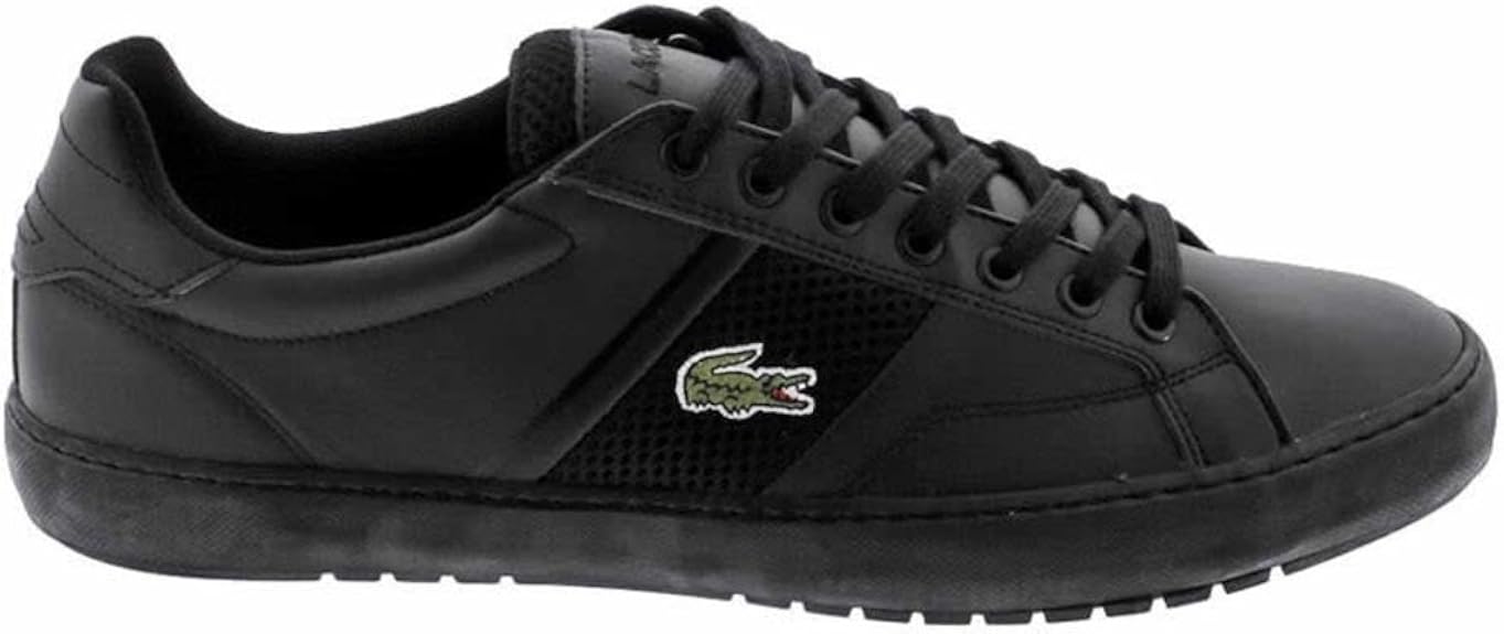 Amazon.com | Lacoste Men's Fairlead Terra 316 Fashion Sneakers, Black, Size 9.5 | Shoes