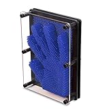 LifeEase 3D Pin Toy, Plastic Pin Art Board for Kids, Inspire Imagination, Challenge Senses,Unique & Innovative Instant-Changing Form, for Children (8.5 x 6.5 x 2.8 in.) (Blue)