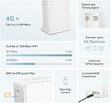 MERCUSYS MB230-4G AC1200 WiFi Router SIM Card Unlocked Dual Band 4G+ view 2