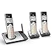 AT&T DECT 6.0 Expandable Cordless Phone with Answering System, Silver/Black with 3 Handsets primary