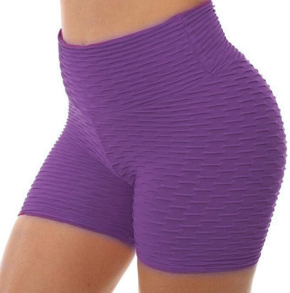 Womens High Waist Yoga Pants Tummy Control Workout Running Yoga Leggings
