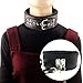 BDSM PU Leather Soft Neck Choker Collar with Chain Detachable Leash for Men Women | Sexy Adult Locking Sex Toys