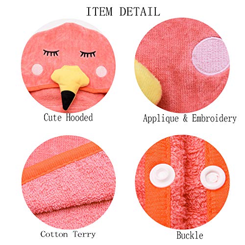 IDGIRLS Kids Extra Large Beach Towel, Bulk Soft Baby Bath Towels, Kids