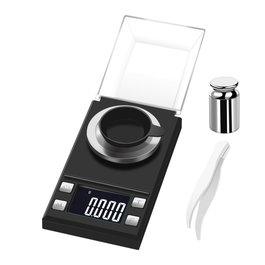 Milligram Scale HBlife Electronic Weighing Scales 0.001g x 50g Mini