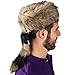 Funny Party Hats Coonskin Cap - Daniel Boone Hat Raccoon Tail Hats Novelty Hat